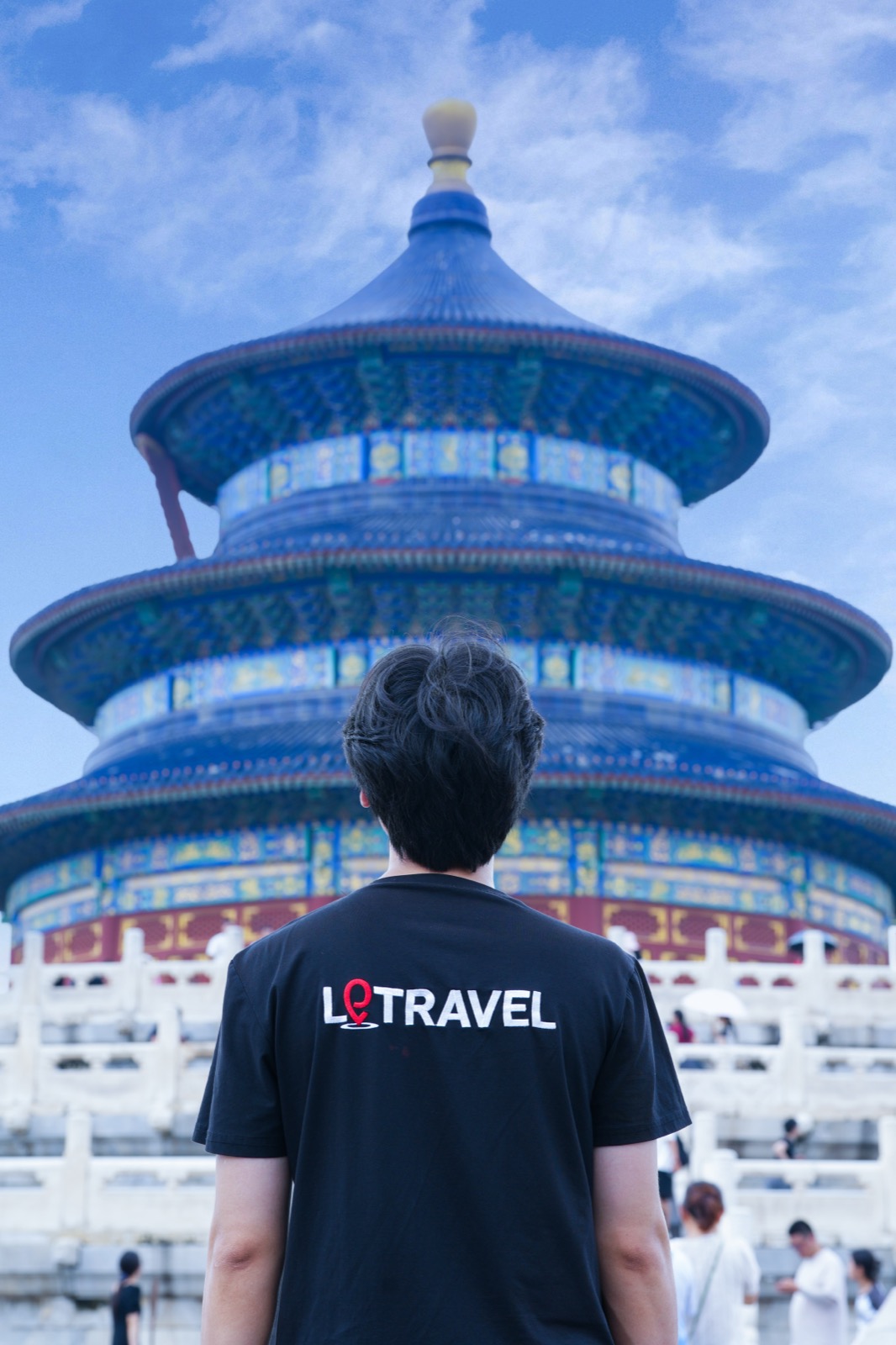 Le Travel team member at Temple of Heaven